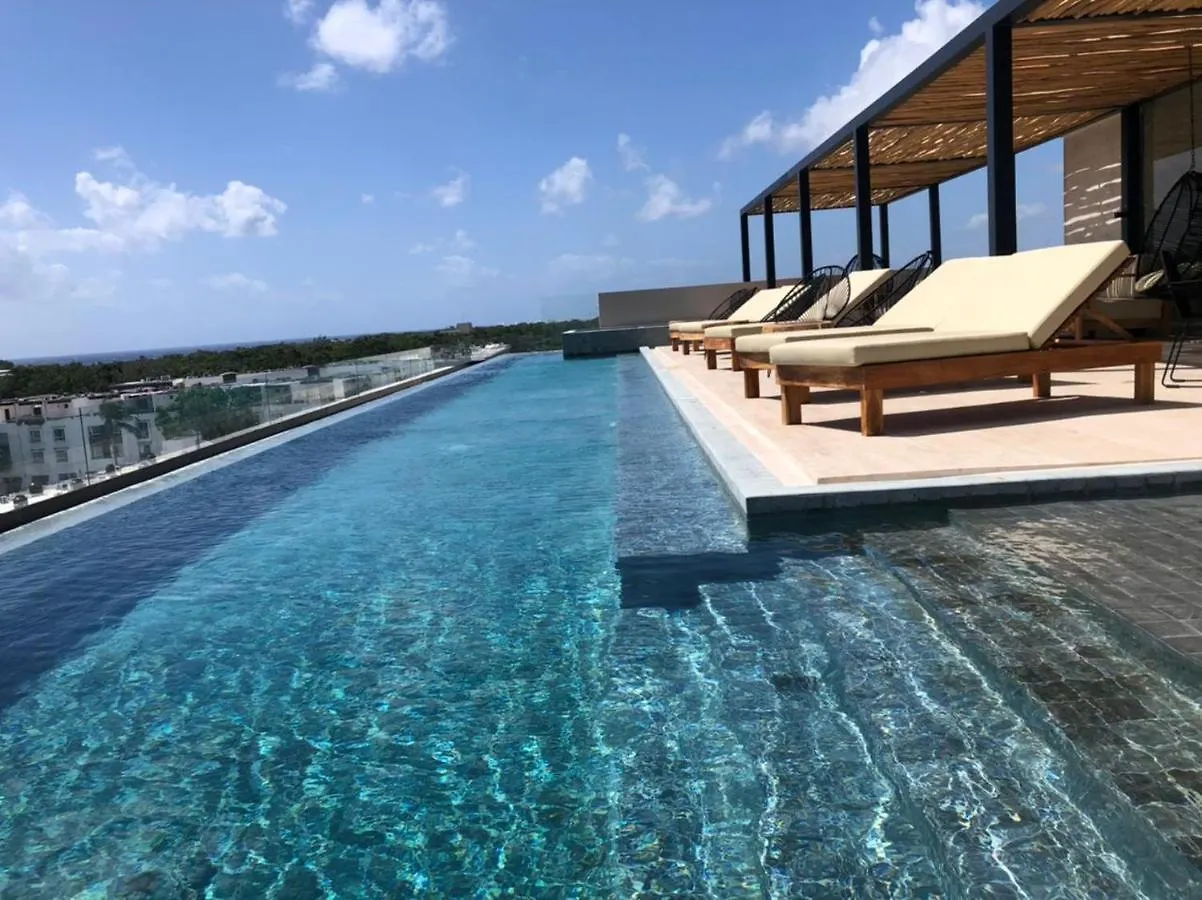 Magnifico Estudio Con Rooftop Cerca De 5Ta Avenida Playa del Carmen Appartement