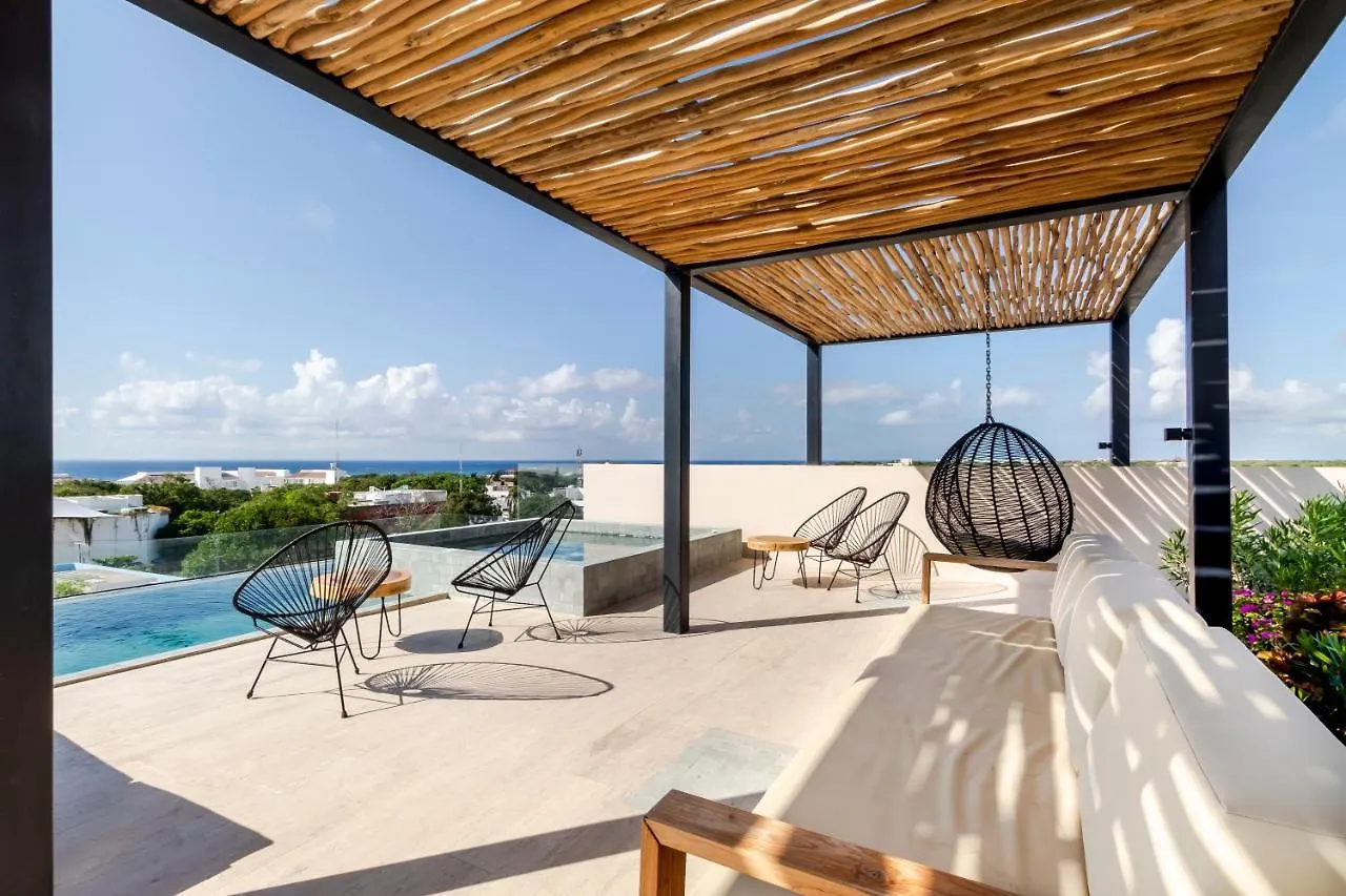 Magnifico Estudio Con Rooftop Cerca De 5Ta Avenida Playa del Carmen Lejlighed